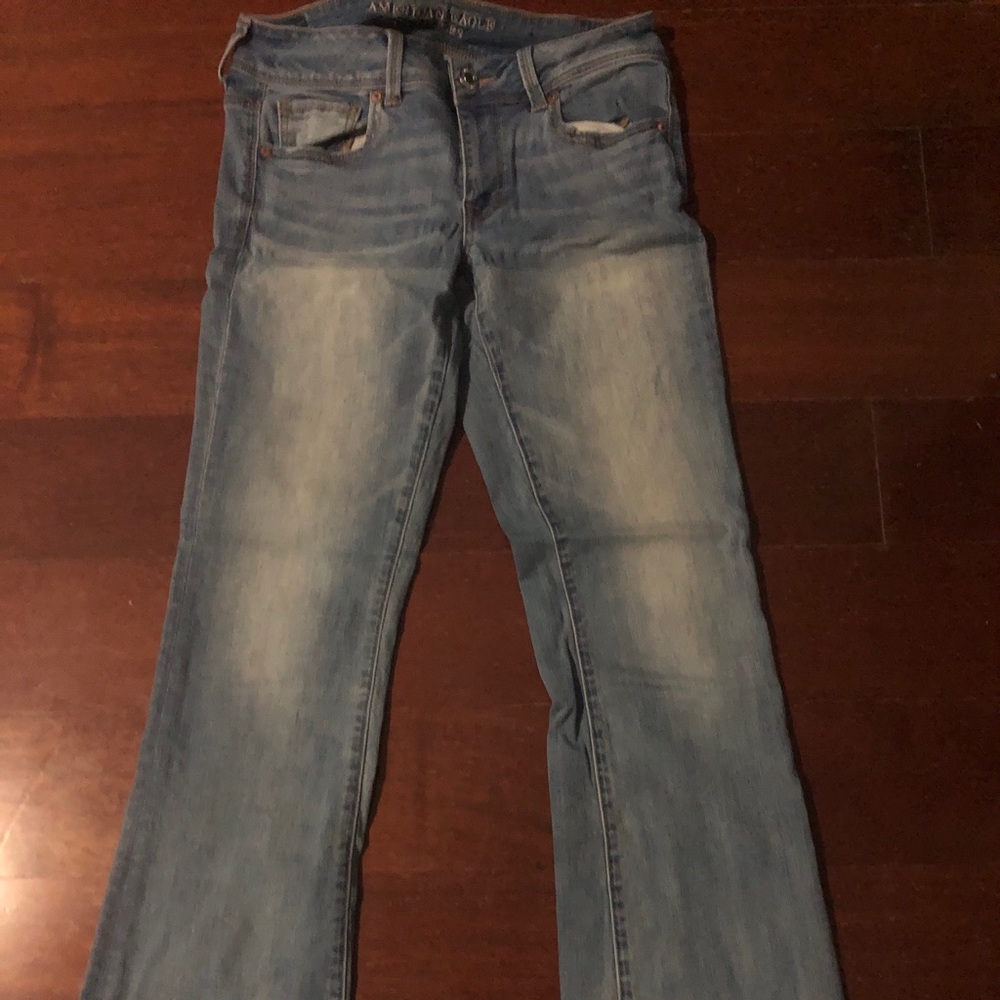 American Eagle kick boot jeans size 8